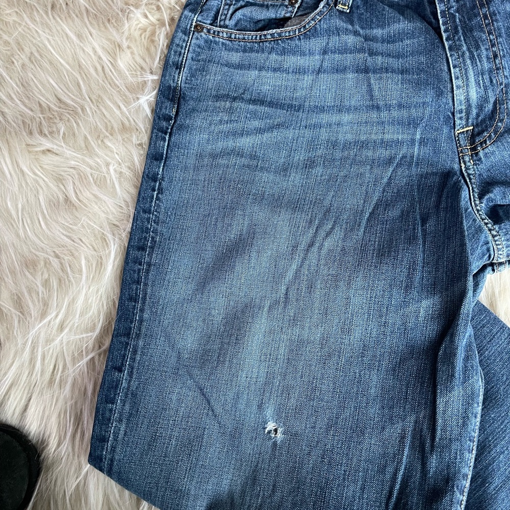 Lucky Brand 487 Relaxed Fit Boot Cut Jean 36x32 - Picture 6 of 6